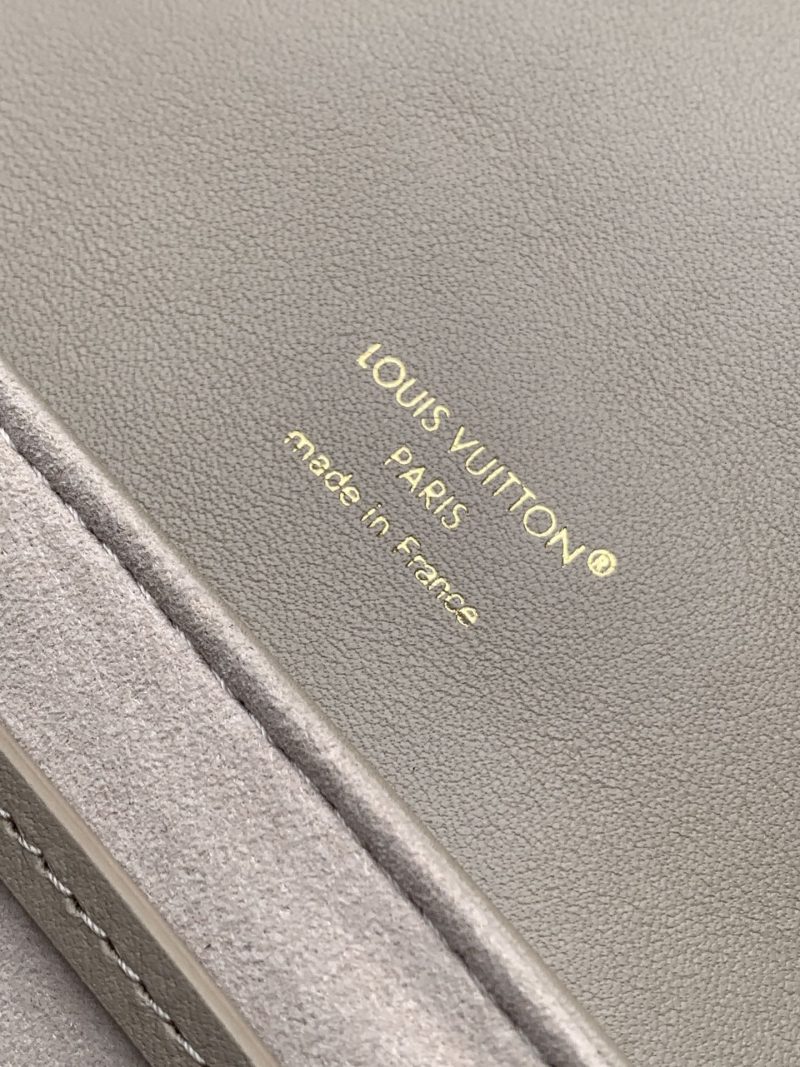 LV Coussin 26cm Backpack Khaki Gold Leather 252651