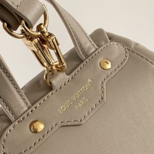 LV Coussin 26cm Backpack Khaki Gold Leather 252651