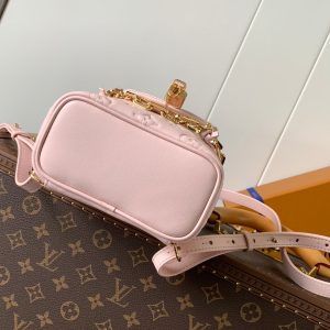 img_a3cc9079_20250408_i1744109699_4112_7_jpg LV Coussin 20cm Backpack Pink Gold Leather 252653