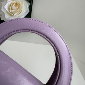 cc 24a nano 19cm kelly shopper bag violet lambskin