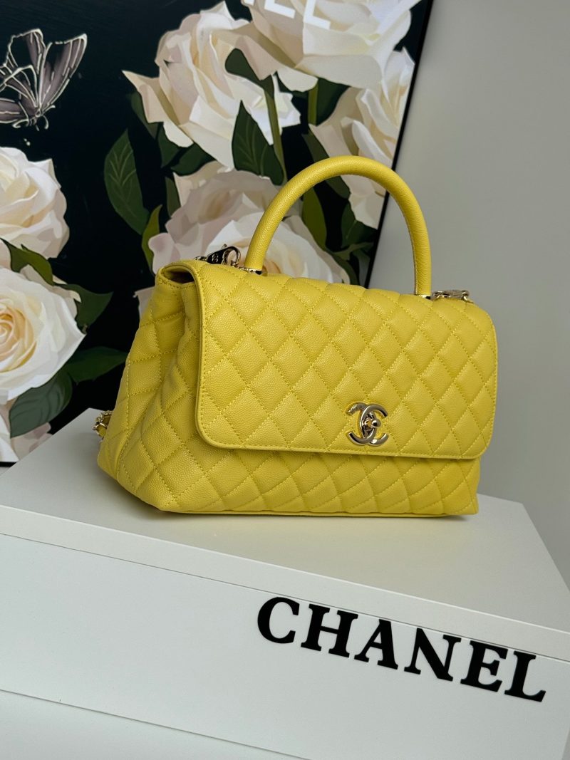 img_b5cc9469_20240604_i1717485087_7949_4_jpg coco handle medium 29cm yellow quilted caviar leather gold hardware