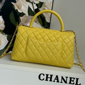 img_b5cc9469_20240604_i1717485088_4901_6_jpg coco handle medium 29cm yellow quilted caviar leather gold hardware