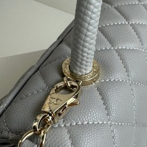 img_b5cc9469_20240701_i1719829114_502_8_jpg coco handle medium 29cm grey quilted caviar leather gold hardware