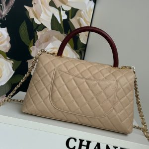 img_b5cc9469_20240701_i1719829289_3461_5_jpg coco handle medium 29cm beige red quilted caviar leather gold hardware