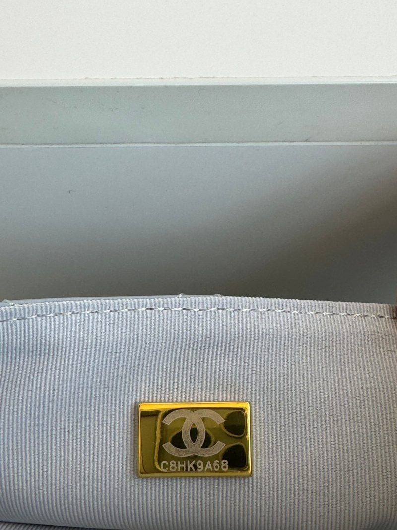 CC 23C Small Hobo Bag 21.5 Cloud Blue Lambskin Gold Hardware