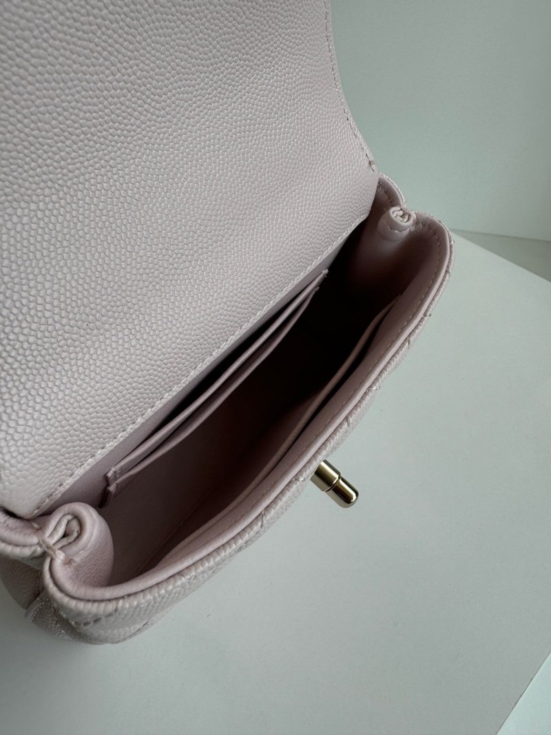 img_b5cc9469_20241020_i1729412577_1443_6_jpg CC 24K Coco Handle Nano 14.5cm Light Pink Grained Calfskin Gold Hardware