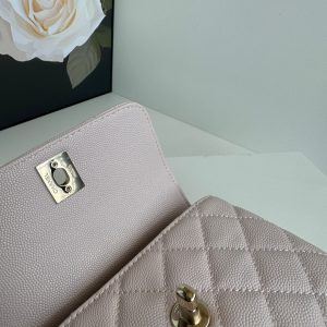 img_b5cc9469_20241020_i1729412577_1497_4_jpg CC 24K Coco Handle Nano 14.5cm Light Pink Grained Calfskin Gold Hardware