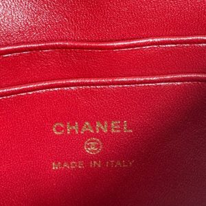 img_b5cc9469_20241020_i1729412625_8060_0_jpg CC 24K Coco Handle Nano 14.5cm Burgundy Grained Calfskin Gold Hardware