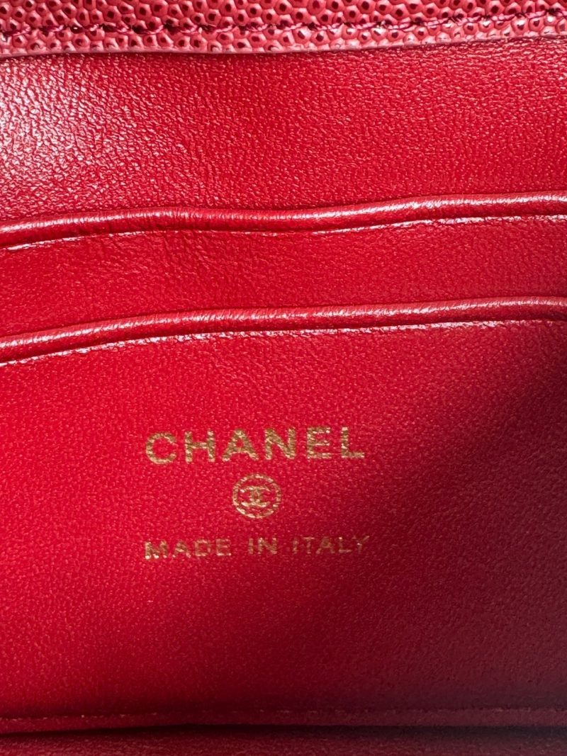 img_b5cc9469_20241020_i1729412625_8060_0_jpg CC 24K Coco Handle Nano 14.5cm Burgundy Grained Calfskin Gold Hardware