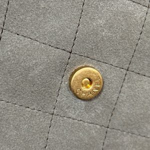 CC 25C Hobo Bags 30cm Warm Grey Suede 243557