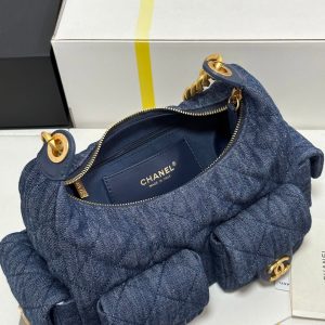 CC 25C Hobo 31cm Space Demin Gold Hardware 243575