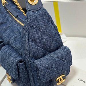 CC 25C Hobo 31cm Space Demin Gold Hardware 243575