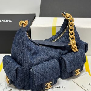 CC 25C Hobo 31cm Space Demin Gold Hardware 243575