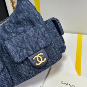 CC 25C Hobo 31cm Space Demin Gold Hardware 243575