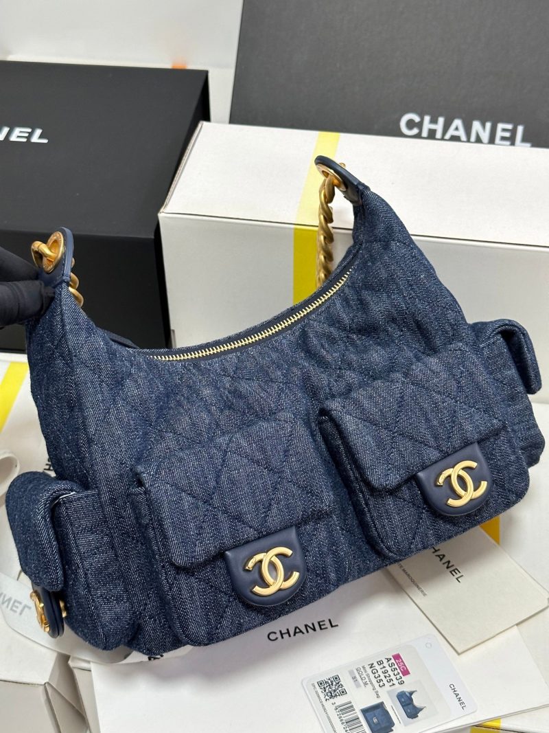 CC 25C Hobo 35cm Space Demin Gold Hardware 243577