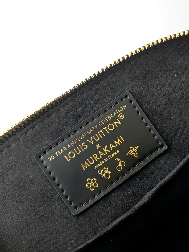 LV x TM Alma BB M13670 Handbag 23.5cm Black Epi Grained Cowhide