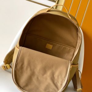 LV Outdoor Backpack Khaki Monogram Canvas & Cowhide