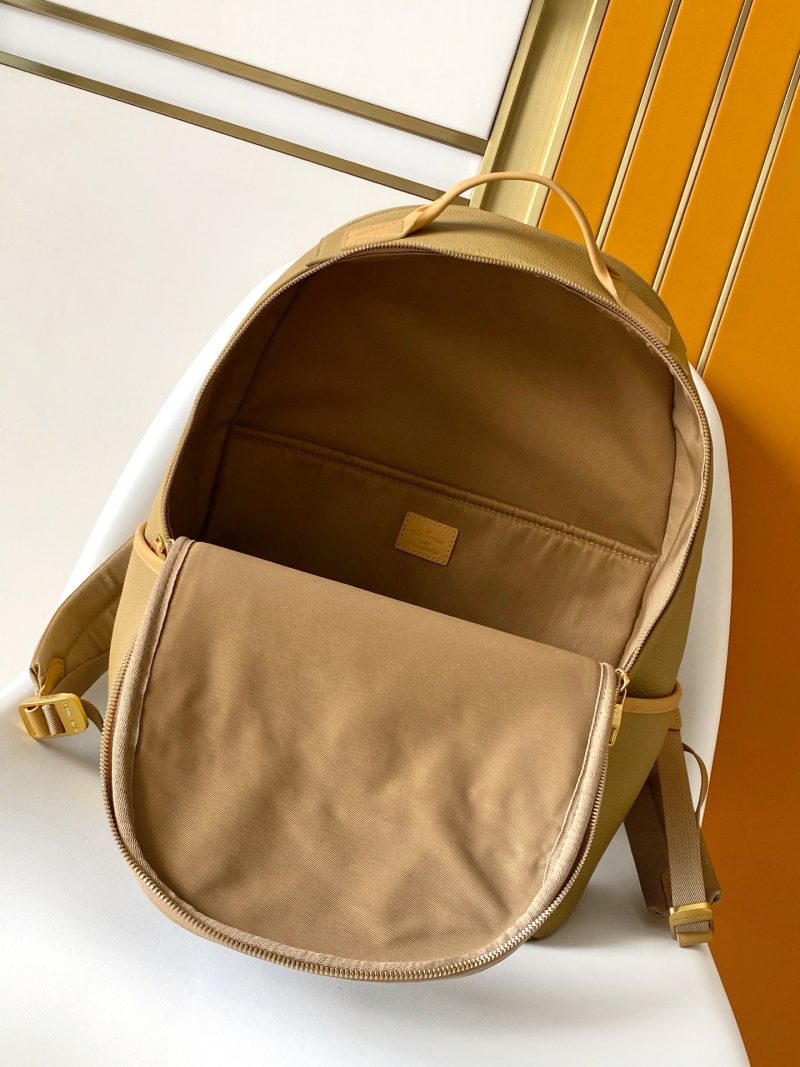 LV Outdoor Backpack Khaki Monogram Canvas & Cowhide