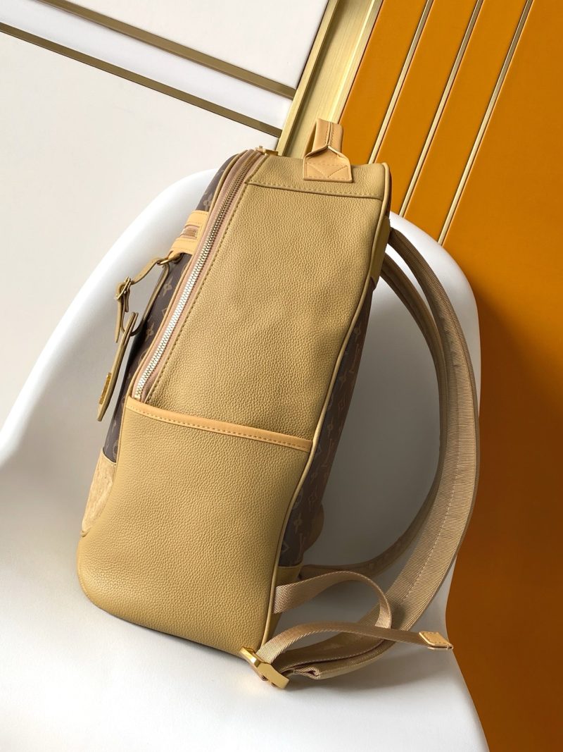 LV Outdoor Backpack Khaki Monogram Canvas & Cowhide