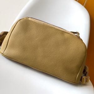 LV Outdoor Backpack Khaki Monogram Canvas & Cowhide