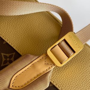 LV Outdoor Backpack Khaki Monogram Canvas & Cowhide