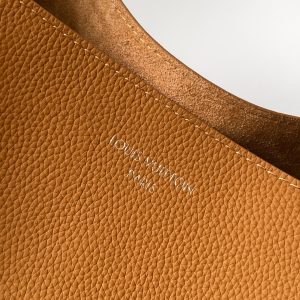 LV Verso Hobo Brown Calfskin Suede