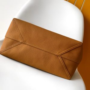 LV Verso Hobo Brown Calfskin Suede