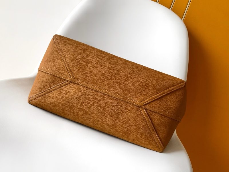 LV Verso Hobo Brown Calfskin Suede