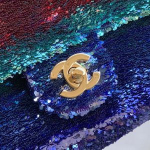img_d0c94e6f_20240104_i1704297653_1463_3_jpg Flap Bag Mini 21cm Multicolor Sequin