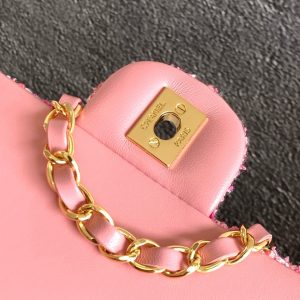 img_d0c94e6f_20240511_i1715409349_1974_8_jpg flap bag mini 20 pink tweed silver hardware