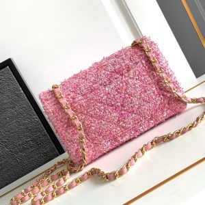 img_d0c94e6f_20240511_i1715409349_4439_7_jpg flap bag mini 20 pink tweed silver hardware