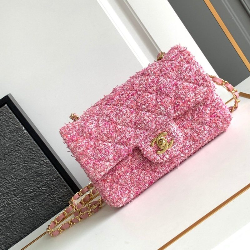 img_d0c94e6f_20240511_i1715409349_531_4_jpg flap bag mini 20 pink tweed silver hardware