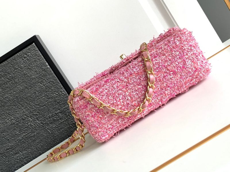 img_d0c94e6f_20240511_i1715409349_8205_5_jpg flap bag mini 20 pink tweed silver hardware