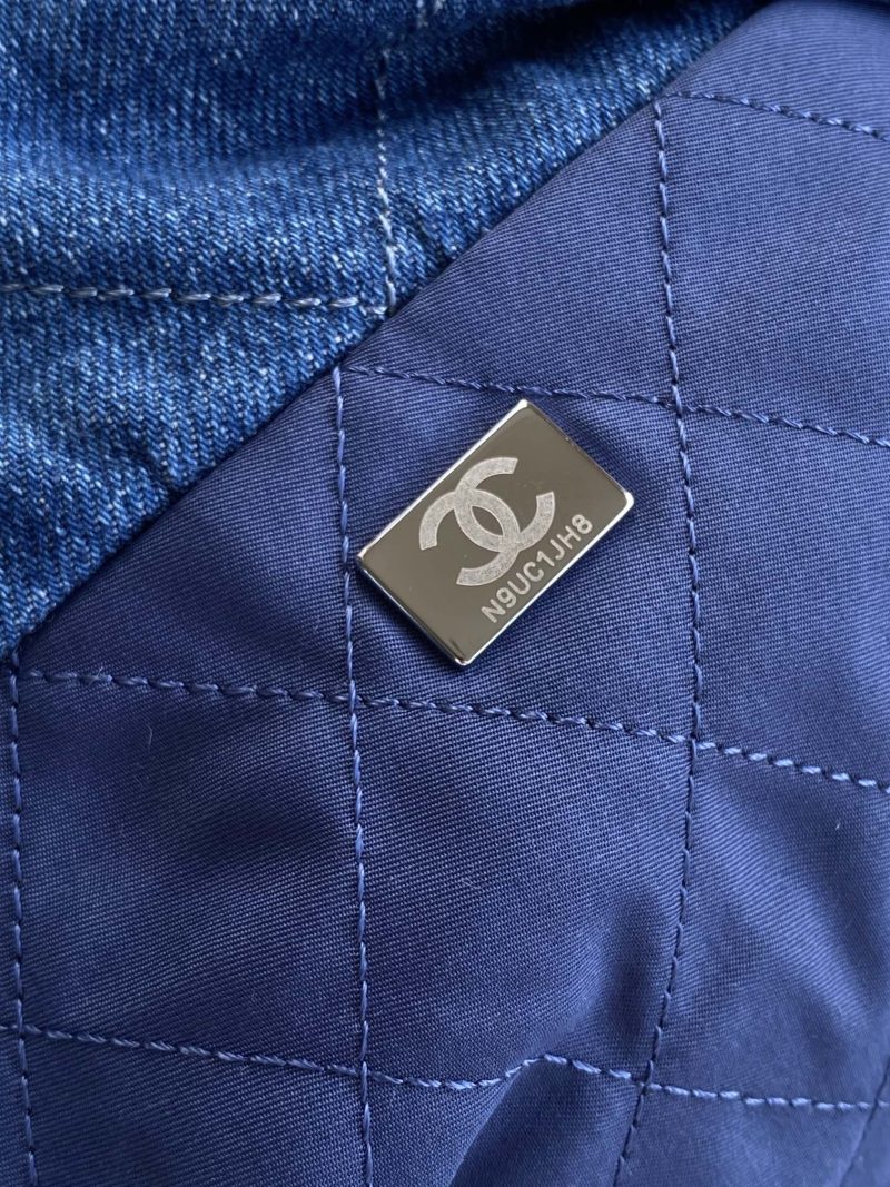 CC MEDIUM 37 BAG IN NAVY BLUE DENIM