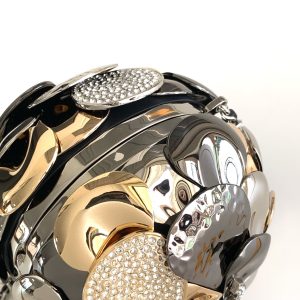 img_d0c94e6f_20240623_i1719134568_6752_4_jpg EVENING BAG 9 GOLD SILVER RUTHENIUM METAL WITH CRYSTAL