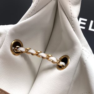 Chanel 26C Hobo Bag White Cowhide GHW 272332