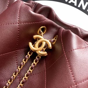Chanel 26C Hobo Bag Dark Burgundy Cowhide GHW 272336
