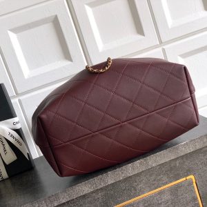 Chanel 26C Hobo Bag Dark Burgundy Cowhide GHW 272336