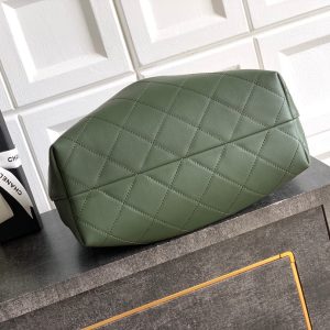 Chanel 26C Hobo Bag Olive Green Cowhide GHW 272338