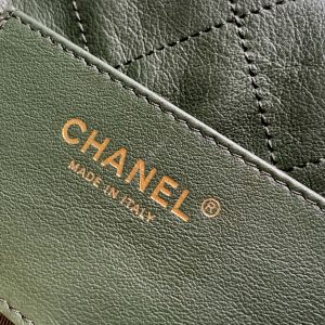 Chanel 26C Hobo Bag Olive Green Cowhide GHW 272338
