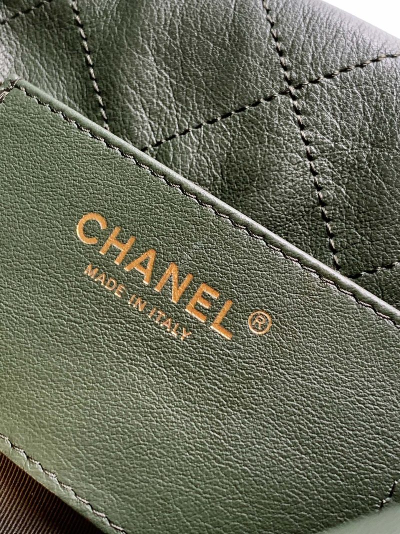 Chanel 26C Hobo Bag Olive Green Cowhide GHW 272338
