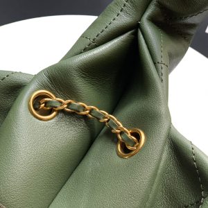 Chanel 26C Hobo Bag Olive Green Cowhide GHW 272338