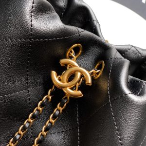 Chanel 26C Hobo Bag Black Cowhide GHW