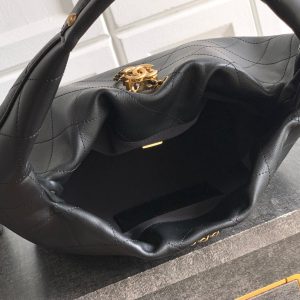 Chanel 26C Hobo Bag Black Cowhide GHW