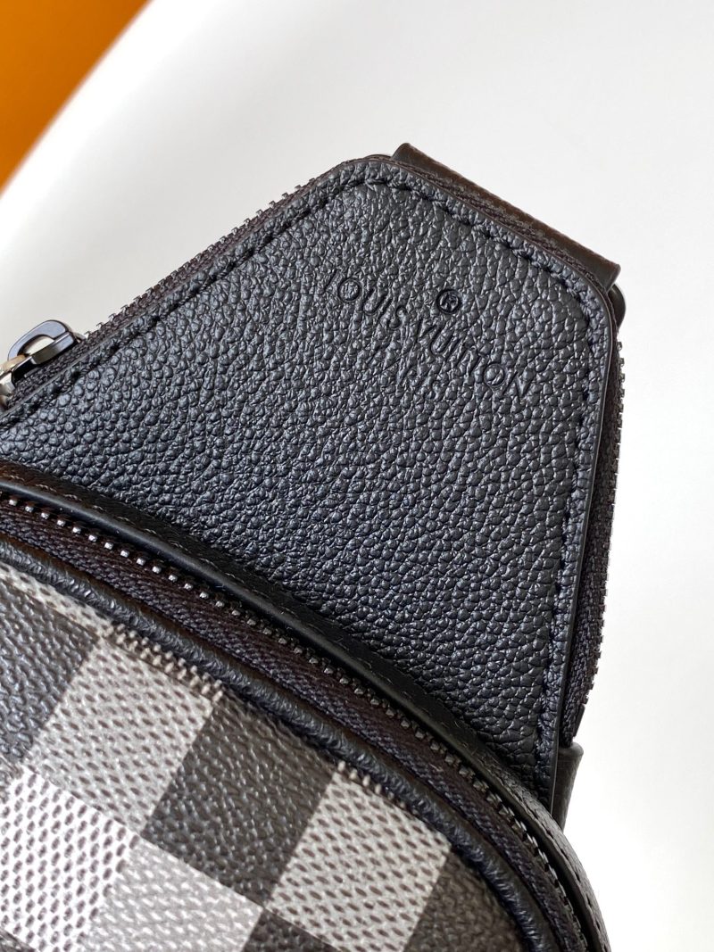 img_d85368cf_20250618_a1750232305073_8255_jpg Lv Avenue Slingbag Black Damoflage Black Canvas- Black Metal