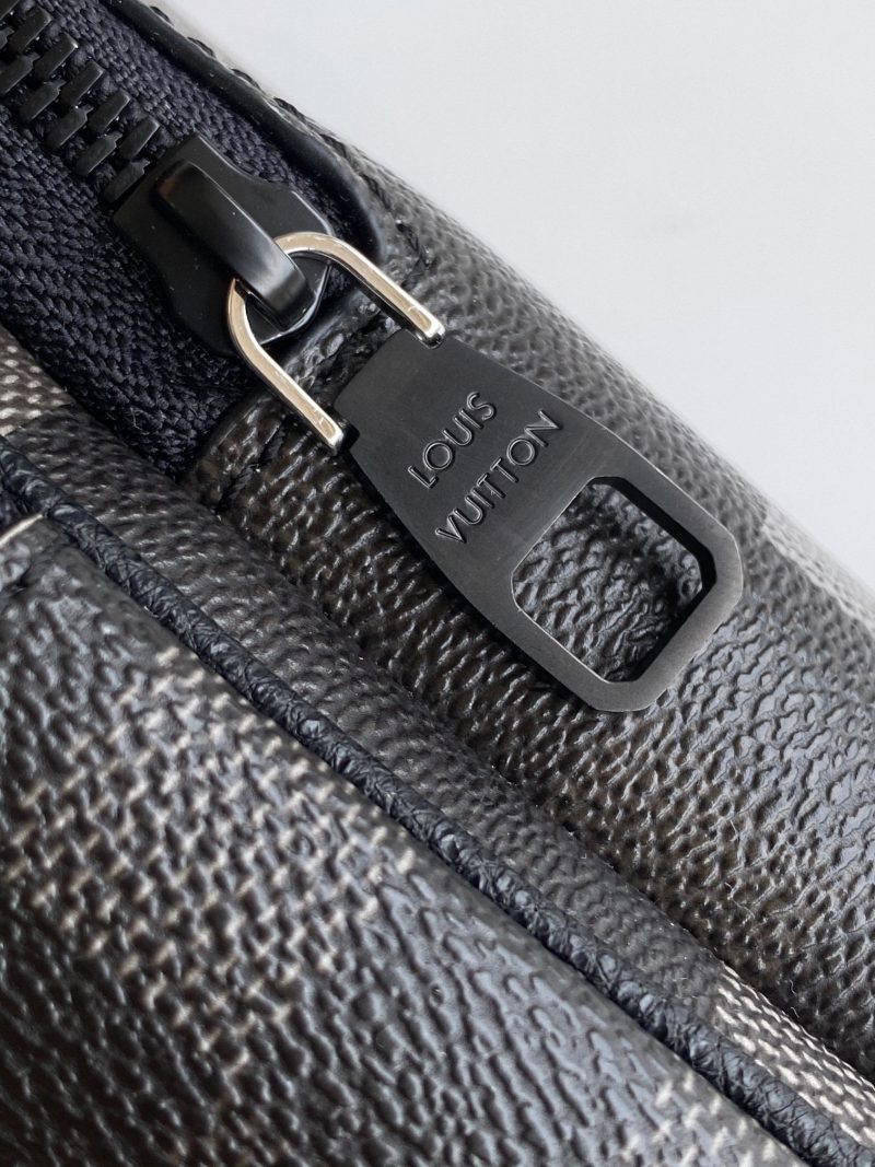 img_d85368cf_20250618_a1750232306293_7643_jpg Lv Avenue Slingbag Black Damoflage Black Canvas- Black Metal