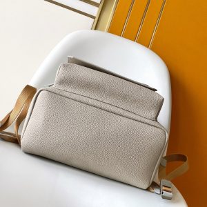 LV Takeoff Backpack White Chocolate Aerogram Cowhide