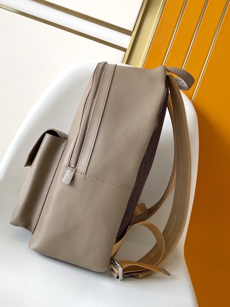 LV M57079 Takeoff Backpack Brown Aerogram Cowhide