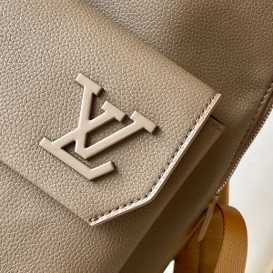 LV M57079 Takeoff Backpack Brown Aerogram Cowhide