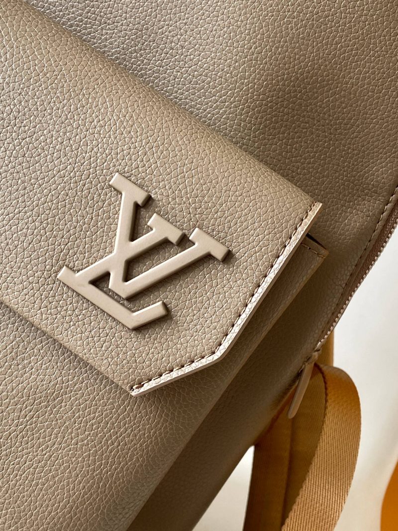 LV M57079 Takeoff Backpack Brown Aerogram Cowhide